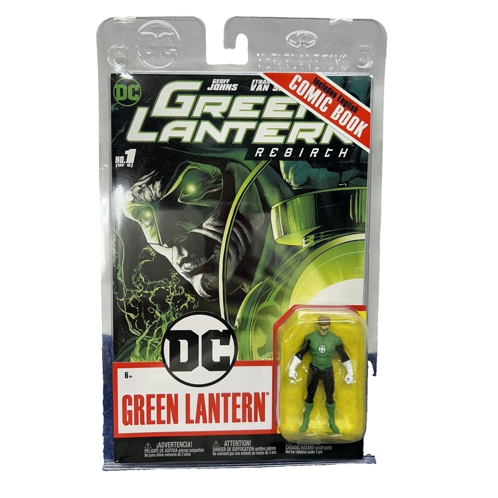 McFarlane Page Punchers: GREEN LANTERN w/ 3" Figure #1, (2023, DC):(SH)(C1)